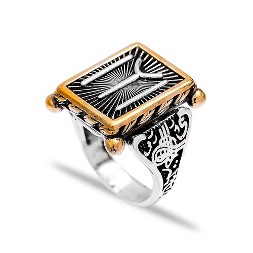 Signet Authentic Men Ring Wholesale Handmade 925 Sterling Silver